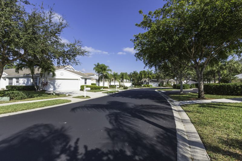 Newly Paved Asphalt Surface